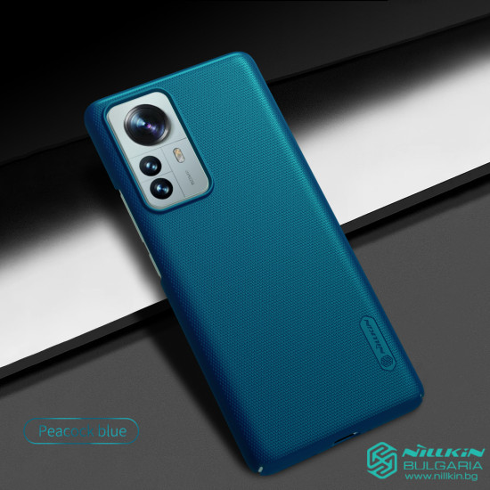 Mi 12 Pro калъф твърд гръб Nillkin син Mi 12 Pro калъф твърд гръб Nillkin син