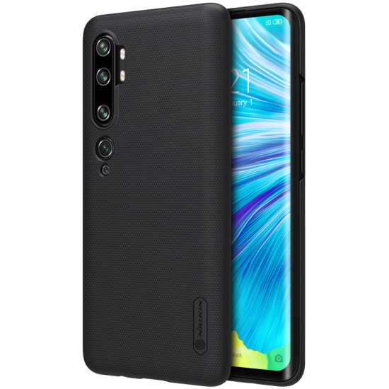 Mi Note 10 калъф твърд гръб Nillkin черен Mi Note 10 калъф твърд гръб Nillkin черен