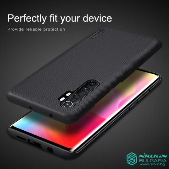 Mi Note 10 Lite калъф твърд гръб Nillkin син Mi Note 10 Lite калъф твърд гръб Nillkin син