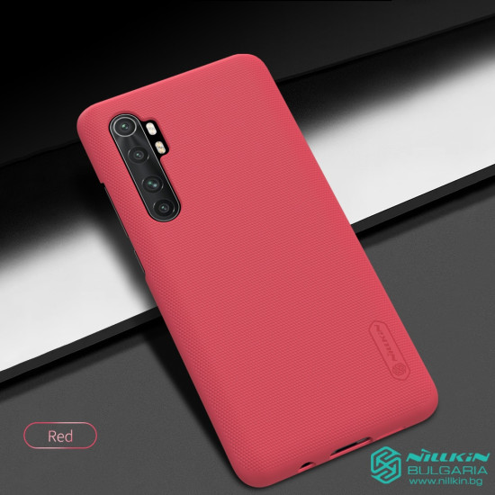 Mi Note 10 Lite калъф твърд гръб Nillkin червен Mi Note 10 Lite калъф твърд гръб Nillkin червен