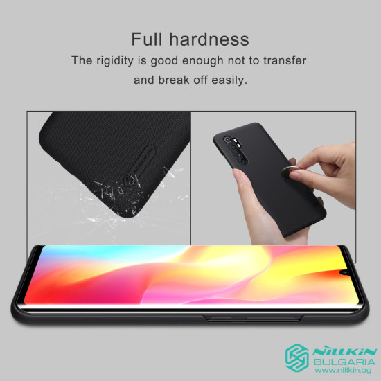 Mi Note 10 Lite калъф твърд гръб Nillkin син Mi Note 10 Lite калъф твърд гръб Nillkin син