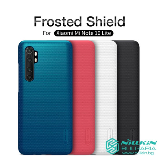 Mi Note 10 Lite калъф твърд гръб Nillkin син Mi Note 10 Lite калъф твърд гръб Nillkin син