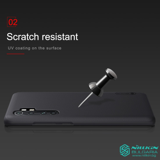 Mi Note 10 Lite калъф твърд гръб Nillkin син Mi Note 10 Lite калъф твърд гръб Nillkin син
