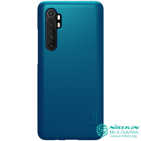Mi Note 10 Lite калъф твърд гръб Nillkin син