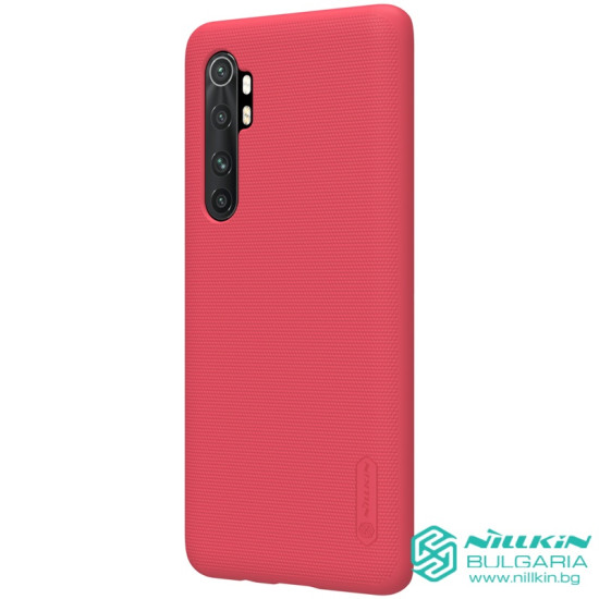 Mi Note 10 Lite калъф твърд гръб Nillkin червен Mi Note 10 Lite калъф твърд гръб Nillkin червен