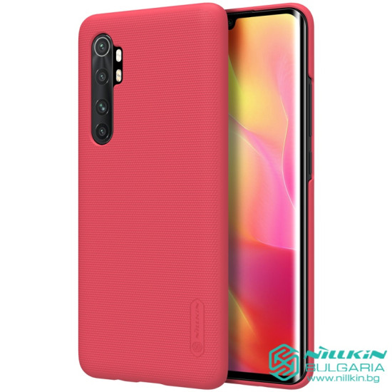 Mi Note 10 Lite калъф твърд гръб Nillkin червен Mi Note 10 Lite калъф твърд гръб Nillkin червен
