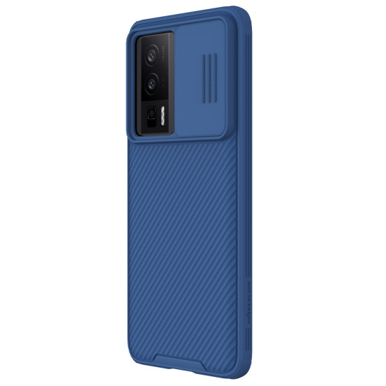 Poco F5 Pro 5G твърд гръб със защита на камерата Nillkin син Poco F5 Pro 5G твърд гръб със защита на камерата Nillkin син