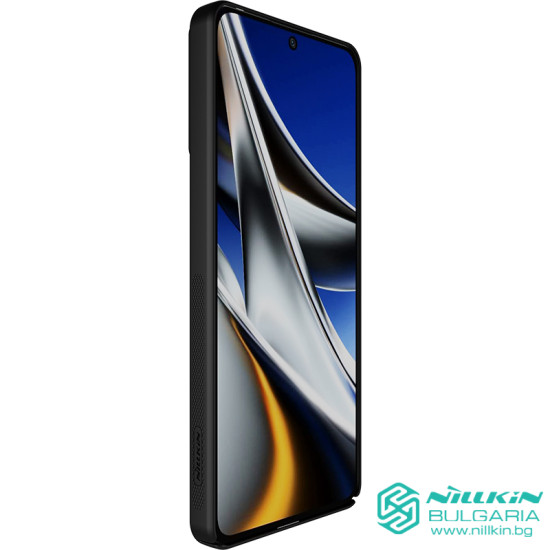 Poco X4 Pro 5G твърд гръб със защита на камерата Nillkin черен Poco X4 Pro 5G твърд гръб със защита на камерата Nillkin черен