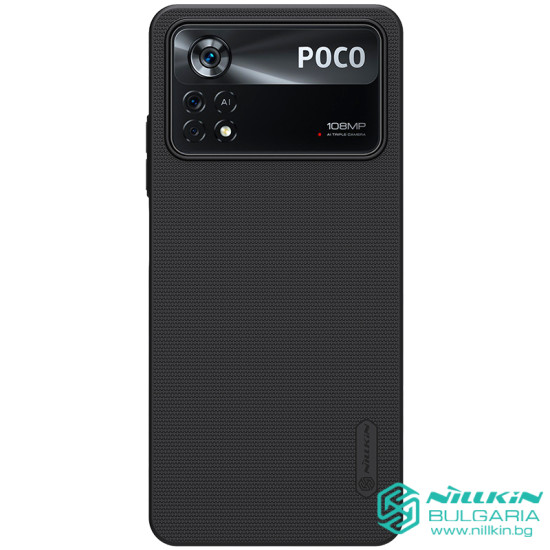 Poco X4 Pro 5G калъф твърд гръб Nillkin черен Poco X4 Pro 5G калъф твърд гръб Nillkin черен