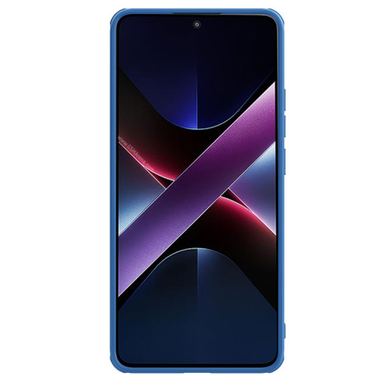POCO X7 Pro 5G калъф твърд гръб Nillkin син POCO X7 Pro 5G калъф твърд гръб Nillkin син