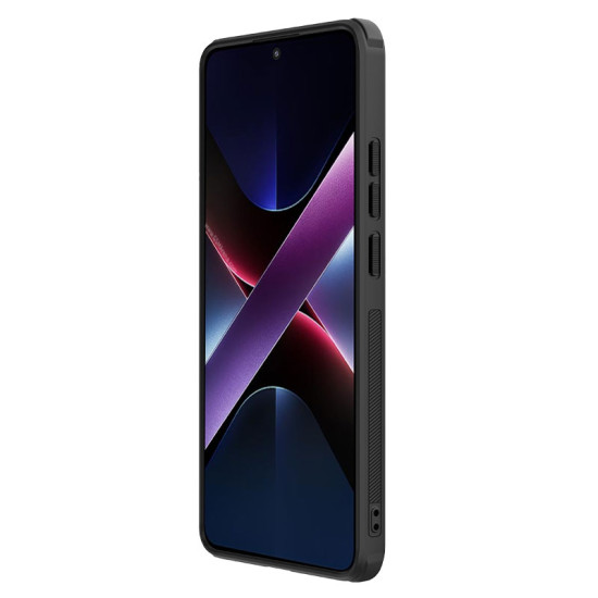 Poco X7 Pro 5G магнитен калъф твърд гръб Nillkin черен Poco X7 Pro 5G магнитен калъф твърд гръб Nillkin черен