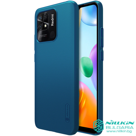 Redmi 10C калъф твърд гръб Nillkin син Redmi 10C калъф твърд гръб Nillkin син
