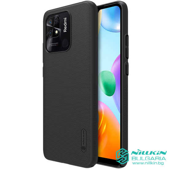 Redmi 10C калъф твърд гръб Nillkin черен Redmi 10C калъф твърд гръб Nillkin черен