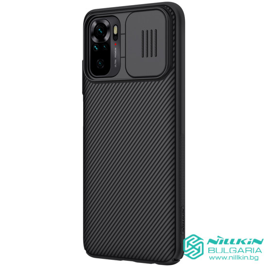 Redmi Note 10 5G / POCO M3 PRO 5G твърд гръб със защита на камерата Nillkin черен Redmi Note 10 5G / POCO M3 PRO 5G твърд гръб със защита на камерата Nillkin черен