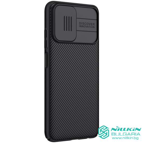 Redmi Note 10 5G / POCO M3 PRO 5G твърд гръб със защита на камерата Nillkin черен Redmi Note 10 5G / POCO M3 PRO 5G твърд гръб със защита на камерата Nillkin черен
