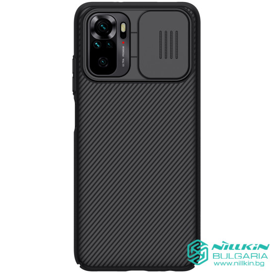 Redmi Note 10 5G / POCO M3 PRO 5G твърд гръб със защита на камерата Nillkin черен Redmi Note 10 5G / POCO M3 PRO 5G твърд гръб със защита на камерата Nillkin черен