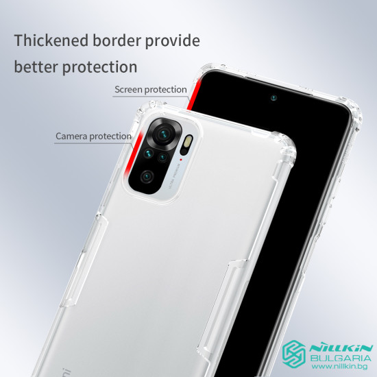 Redmi Note 10 Силиконово калъфче Nillkin Redmi Note 10 Силиконово калъфче Nillkin