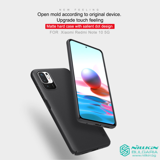 Redmi Note 10 5G / Poco M3 Pro 5G калъф твърд гръб Nillkin черен Redmi Note 10 5G / Poco M3 Pro 5G калъф твърд гръб Nillkin черен