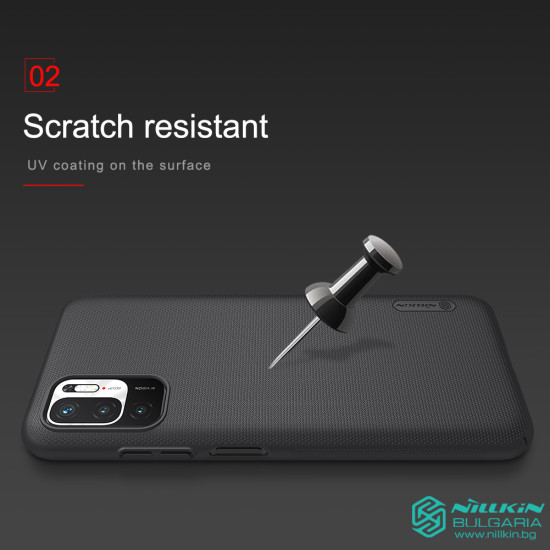 Redmi Note 10 5G / Poco M3 Pro 5G калъф твърд гръб Nillkin черен Redmi Note 10 5G / Poco M3 Pro 5G калъф твърд гръб Nillkin черен