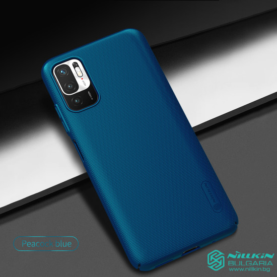Redmi Note 10 5G / Poco M3 Pro 5G калъф твърд гръб Nillkin син Redmi Note 10 5G / Poco M3 Pro 5G калъф твърд гръб Nillkin син