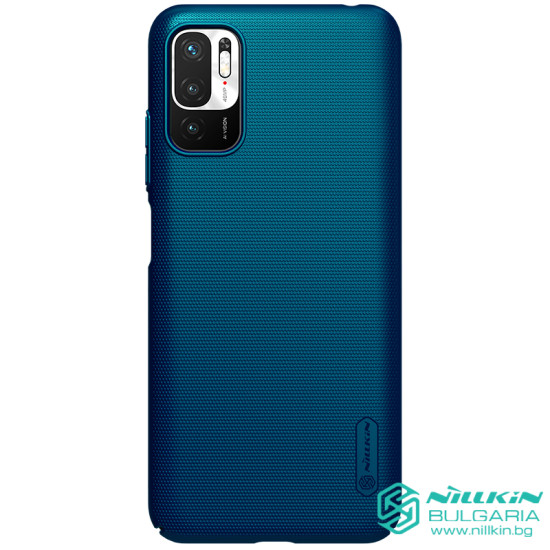 Redmi Note 10 5G / Poco M3 Pro 5G калъф твърд гръб Nillkin син Redmi Note 10 5G / Poco M3 Pro 5G калъф твърд гръб Nillkin син