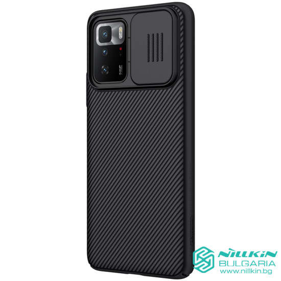 Redmi Note 10 PRO 5G / POCO X3 GT 5G твърд гръб със защита на камерата Nillkin черен Redmi Note 10 PRO 5G / POCO X3 GT 5G твърд гръб със защита на камерата Nillkin черен