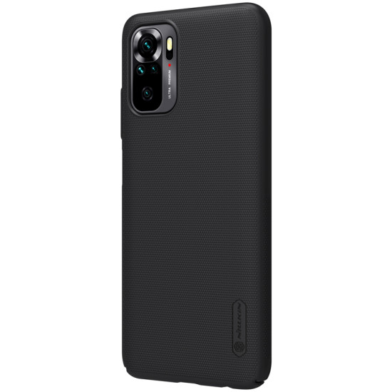 Redmi Note 10 калъф твърд гръб Nillkin черен Redmi Note 10 калъф твърд гръб Nillkin черен