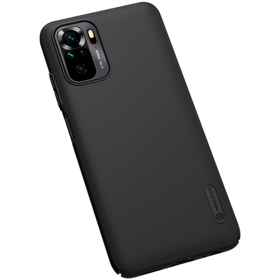 Redmi Note 10 калъф твърд гръб Nillkin черен Redmi Note 10 калъф твърд гръб Nillkin черен