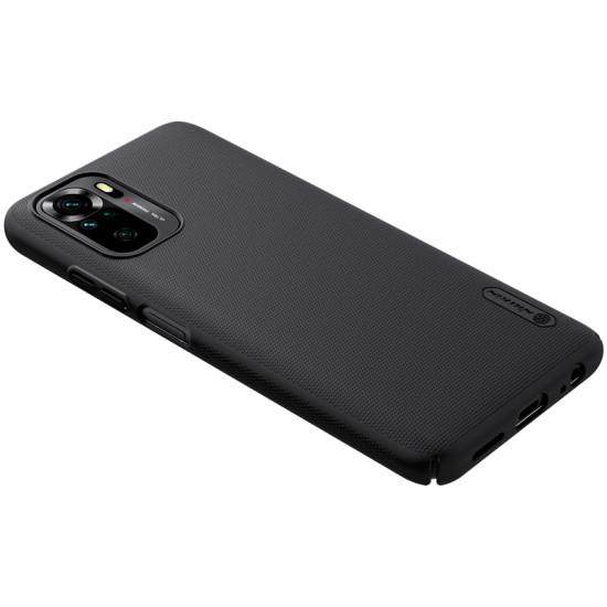Redmi Note 10 калъф твърд гръб Nillkin черен Redmi Note 10 калъф твърд гръб Nillkin черен