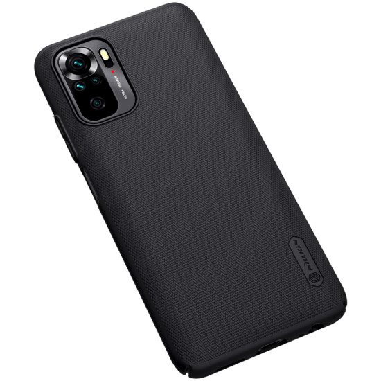Redmi Note 10 калъф твърд гръб Nillkin черен Redmi Note 10 калъф твърд гръб Nillkin черен