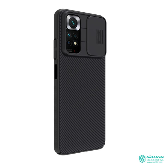 Redmi Note 11 / 11S твърд гръб със защита на камерата Nillkin черен Redmi Note 11 / 11S твърд гръб със защита на камерата Nillkin черен
