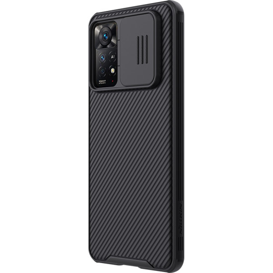 Redmi Note 12 Pro 4G твърд гръб със защита на камерата Nillkin черен Redmi Note 12 Pro 4G твърд гръб със защита на камерата Nillkin черен