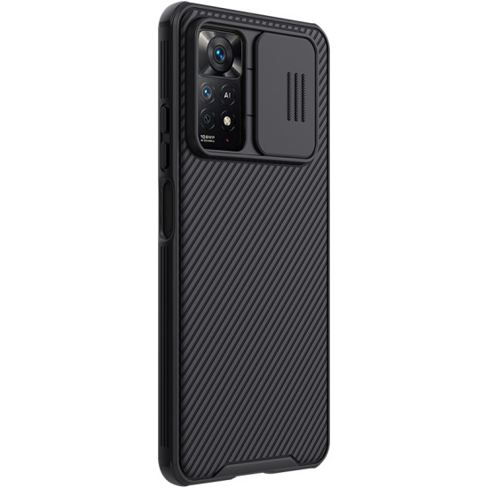 Redmi Note 12 Pro 4G твърд гръб със защита на камерата Nillkin черен Redmi Note 12 Pro 4G твърд гръб със защита на камерата Nillkin черен