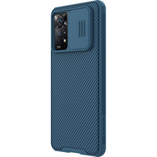 Redmi Note 12 Pro 4G твърд гръб със защита на камерата Nillkin син Redmi Note 12 Pro 4G твърд гръб със защита на камерата Nillkin син