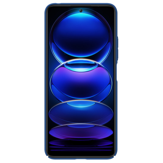 Poco X5 5G твърд гръб със защита на камерата Nillkin син Poco X5 5G твърд гръб със защита на камерата Nillkin син