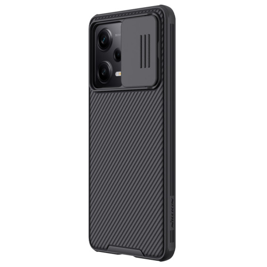 Redmi Note 12 Pro 5G твърд гръб със защита на камерата Nillkin черен Redmi Note 12 Pro 5G твърд гръб със защита на камерата Nillkin черен