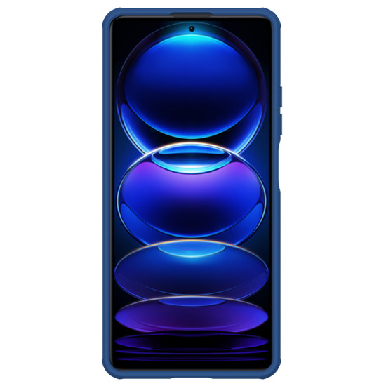 Poco X5 Pro 5G твърд гръб със защита на камерата Nillkin син Poco X5 Pro 5G твърд гръб със защита на камерата Nillkin син