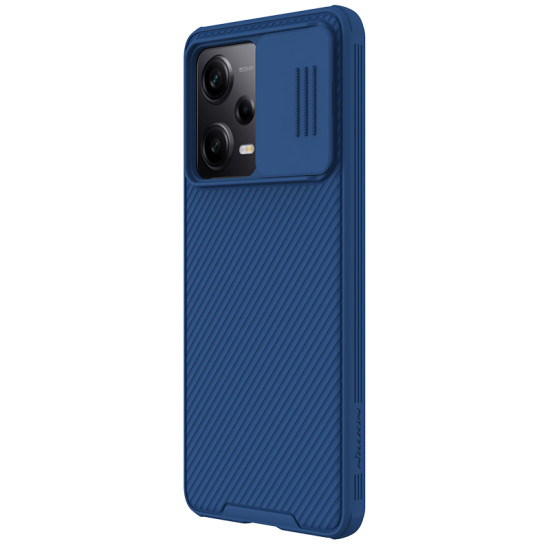 Poco X5 Pro 5G твърд гръб със защита на камерата Nillkin син Poco X5 Pro 5G твърд гръб със защита на камерата Nillkin син