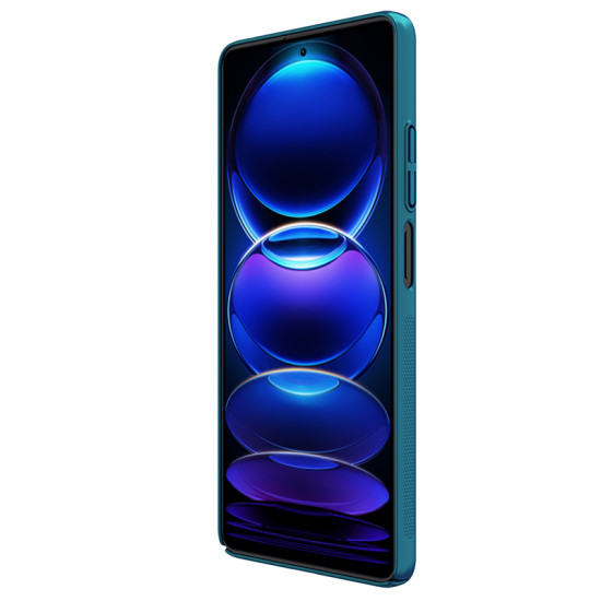 Redmi Note 12 Pro 5G калъф твърд гръб Nillkin син Redmi Note 12 Pro 5G калъф твърд гръб Nillkin син