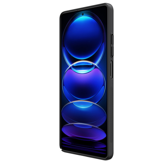 Redmi Note 12 Pro 5G калъф твърд гръб Nillkin черен Redmi Note 12 Pro 5G калъф твърд гръб Nillkin черен