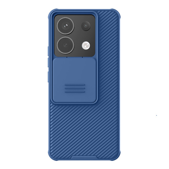 Redmi Note 13 Pro 5G / POCO X6 твърд гръб със защита на камерата Nillkin син Redmi Note 13 Pro 5G / POCO X6 твърд гръб със защита на камерата Nillkin син