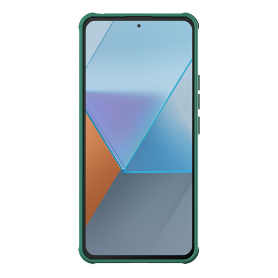Redmi Note 13 Pro 5G / POCO X6 твърд гръб със защита на камерата Nillkin зелен Redmi Note 13 Pro 5G / POCO X6 твърд гръб със защита на камерата Nillkin зелен