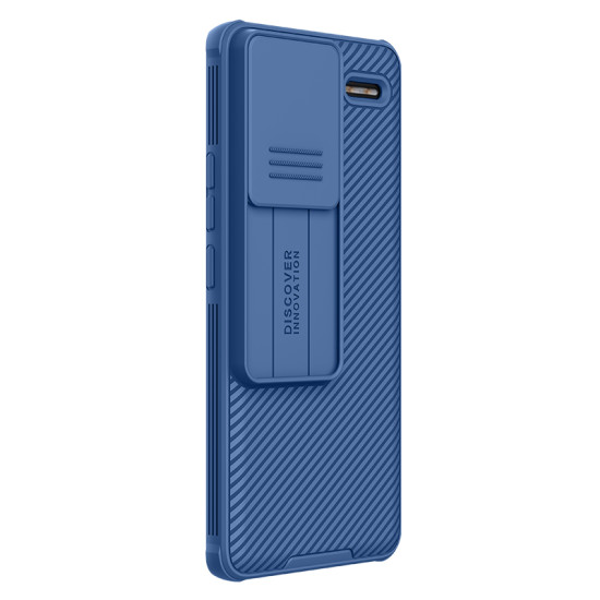 Redmi Note 13 Pro+ 5G твърд гръб със защита на камерата Nillkin син Redmi Note 13 Pro+ 5G твърд гръб със защита на камерата Nillkin син
