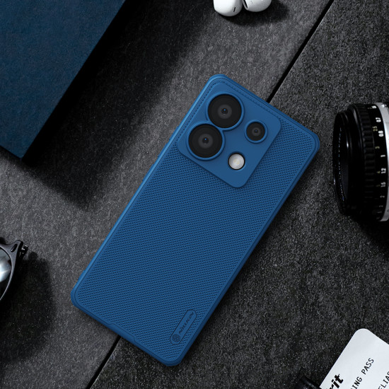 Redmi Note 13 Pro 5G / POCO X6 калъф твърд гръб Nillkin син Redmi Note 13 Pro 5G / POCO X6 калъф твърд гръб Nillkin син