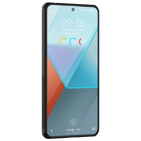 Redmi Note 13 Pro 5G / POCO X6 калъф твърд гръб Nillkin черен Redmi Note 13 Pro 5G / POCO X6 калъф твърд гръб Nillkin черен