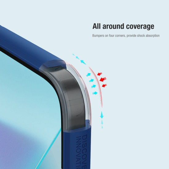 Redmi Note 13 Pro 5G / POCO X6 калъф твърд гръб Nillkin черен Redmi Note 13 Pro 5G / POCO X6 калъф твърд гръб Nillkin черен