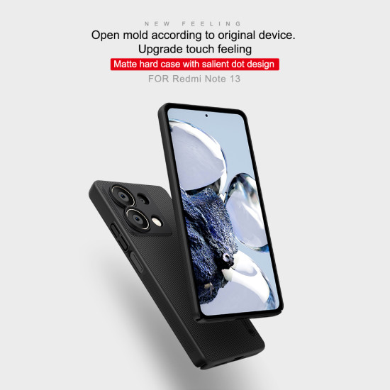 Redmi Note 13 5G калъф твърд гръб Nillkin син Redmi Note 13 5G калъф твърд гръб Nillkin син