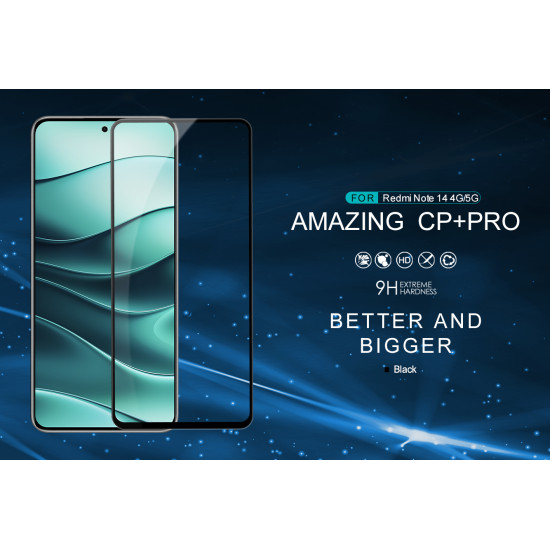 Redmi Note 14 4G / 5G CP+PRO Темперирано стъкло Nillkin Redmi Note 14 4G / 5G CP+PRO Темперирано стъкло Nillkin