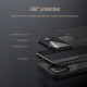 Xiaomi 13 кожен калъф със защита на камерата Nillkin черен