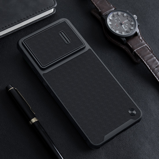 Xiaomi 13 Pro текстуриран калъф със защита на камерата Nillkin черен Xiaomi 13 Pro текстуриран калъф със защита на камерата Nillkin черен
